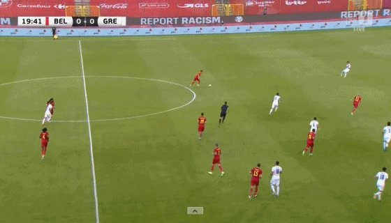 【热身赛】卡拉斯科助小阿扎尔破门 比利时1比1希腊