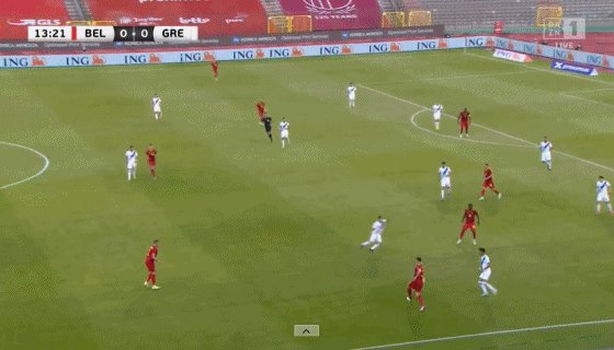 【热身赛】卡拉斯科助小阿扎尔破门 比利时1比1希腊